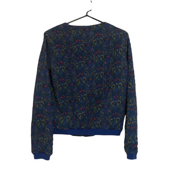 Lovers + Friends Quilted Paisley Bomber Jacket - Picture 3 of 4